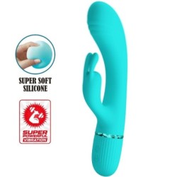 Pretty Love - Scocco Vibrador Rabbit Turquesa | Piumer Erotic