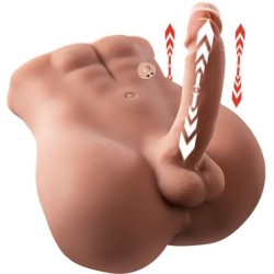 Bertlett Dildo Ass Masturbador Dildo Y Ano Realístico Posición Frontal Con Thrusting 18 Cm de Xise | Piumer Erotic
