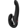 Share Vibe Pro Dildo Doble Vibrador Negro de Fun Factory | Piumer Erotic