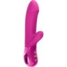 Bi Stronic Embrace Conejo Estimulador De Empuje Magenta de Fun Factory | Piumer Erotic