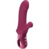 Bi Stronic Curve Conejo Estimulador De Empuje Burdeos de Fun Factory | Piumer Erotic