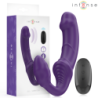 Intense - Jill Vibrador Doble 20 Cm Violeta Control Remoto | Piumer Erotic