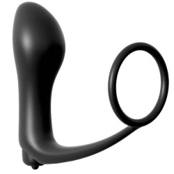 Plug Vibrador Ass-Gasm Cockring de Anal Fantasy Elite Collection | Piumer Erotic