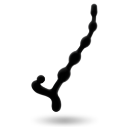 Bolas Anales 22 Cm Negro de Addicted Toys | Piumer Erotic