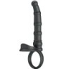 Tatum Anillo Vibrador Pene Con Plug 10 Vibraciones Negro de Pretty Love | Piumer Erotic