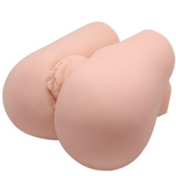 Vagina Y Ano Realísticos Con Vibración Posición 3 de Crazy Bull | Piumer Erotic