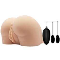 Vagina Y Ano Realísticos Con Vibración Posición 8 de Crazy Bull | Piumer Erotic