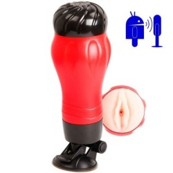 Flora Vagina Con Base Masturbador Voz de Crazy Bull | Piumer Erotic