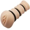 Masturbador Con Anillos Modelo Vagina 2 de Crazy Bull | Piumer Erotic