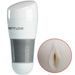 Pretty Love - Kitty Masturbador Blanco Vagina | Piumer Erotic