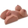 Pdx Plus - Torso Masturbador Femenino Doble Entrada Caramelo | Piumer Erotic