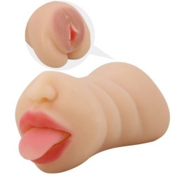 Sarah Mastubador En Forma De Vagina Doble Entrada de Crazy Bull | Piumer Erotic