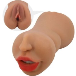 Zoey Masturbador Doble Boca & Vagina Natural de Crazy Bull | Piumer Erotic