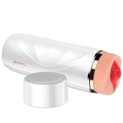 Riley Masturbador Vagina Con Vibración Y Succionador de Shequ | Piumer Erotic