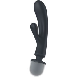 Satisfyer - Triple Lover Masajeador Vibrador Rabbit Gris | Piumer Erotic