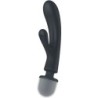 Satisfyer - Triple Lover Masajeador Vibrador Rabbit Gris | Piumer Erotic