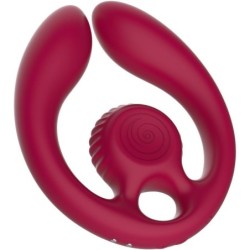 Gizi Dúo Estimulador De Parejas Control Remoto Burdeos de Snail Vibe | Piumer Erotic