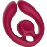 Gizi Dúo Estimulador De Parejas Control Remoto Burdeos de Snail Vibe | Piumer Erotic