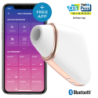 Satisfyer - Love Triangle Estimulador Y Vibrador Blanco | Piumer Erotic