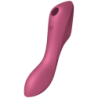 Satisfyer - Curvy Trinity 3 Estimulador Y Vibrador Rojo | Piumer Erotic