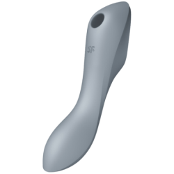 Satisfyer - Curvy Trinity 3 Estimulador Y Vibrador Gris | Piumer Erotic