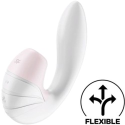 Satisfyer - Supernova Estimulador Y Vibrador Blanco | Piumer Erotic