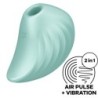 Satisfyer - Pearl Diver Estimulador Y Vibrador Verde | Piumer Erotic