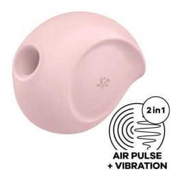 Satisfyer - Sugar Rush Estimulador Y Vibrador Rosa | Piumer Erotic