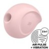 Satisfyer - Sugar Rush Estimulador Y Vibrador Rosa | Piumer Erotic