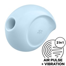 Satisfyer - Sugar Rush Estimulador Y Vibrador Azul | Piumer Erotic