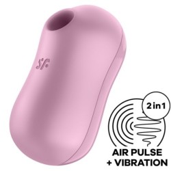 Satisfyer - Cotton Candy Estimulador Y Vibrador Lila | Piumer Erotic