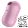 Satisfyer - Cotton Candy Estimulador Y Vibrador Lila | Piumer Erotic