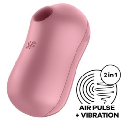 Satisfyer - Cotton Candy Estimulador Y Vibrador Rosa | Piumer Erotic