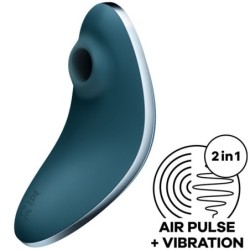 Satisfyer - Vulva Lover 1 Estimulador Y Vibrador Azul | Piumer Erotic