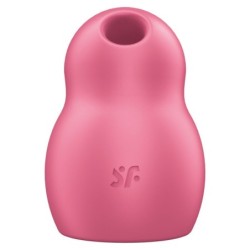 Satisfyer - Pro To Go 1 Estimulador Y Vibrador Doble Rojo | Piumer Erotic