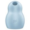 Satisfyer - Pro To Go 1 Estimulador Y Vibrador Doble Azul | Piumer Erotic