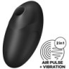 Satisfyer - Vulva Lover 3 Estimulador Y Vibrador Negro | Piumer Erotic
