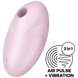 Satisfyer - Vulva Lover 3 Estimulador Y Vibrador Rosa | Piumer Erotic