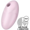 Satisfyer - Vulva Lover 3 Estimulador Y Vibrador Rosa | Piumer Erotic