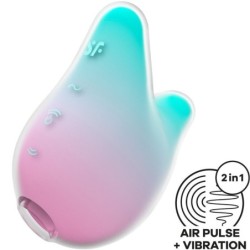 Satisfyer - Mermaid Vibes Estimulador & Vibrador Menta Y Rosa | Piumer Erotic