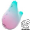 Satisfyer - Mermaid Vibes Estimulador & Vibrador Menta Y Rosa | Piumer Erotic