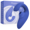 Blend Estimulador Vibrador Rabbit Azul de Womanizer | Piumer Erotic