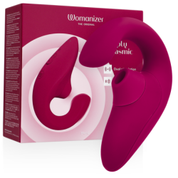 Blend Estimulador Vibrador Rabbit Fucsia de Womanizer | Piumer Erotic