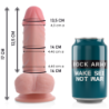Rockarmy - Dual Density Panzer Dildo Realista 17 Cm -O- 4.46 Cm | Piumer Erotic