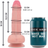 Rockarmy - Mustang Dildo Realístico Liquid Silicone 18 Cm -O- 4.14 Cm | Piumer Erotic