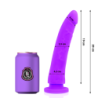Delta Club - Dildo Realista Lila Silicona Medica 20 Cm -O- 4 Cm | Piumer Erotic