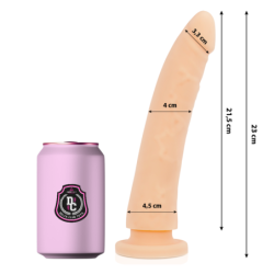 Delta Club - Dildo Realista Natural Silicona Medica 23 Cm -O- 4.5 Cm | Piumer Erotic