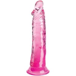 Clear Pene Realístico 19.7 Cm Rosa de King Cock | Piumer Erotic