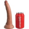 Élite Dildo Realístico Silicona 17.8 Cm Caramelo de King Cock | Piumer Erotic