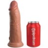 Élite Dildo Realístico Silicona 20.3 Cm Caramelo de King Cock | Piumer Erotic